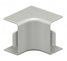 Крышка внутреннего угла кабельного канала WDK 15x30 мм (ПВХ,серый) (WDK HI15030GR)  6158234  OBO Bettermann