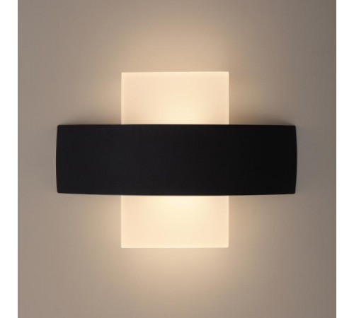 Декоративная подсветка светодиодная WL7 WH+BK 6Вт IP 54 белый/черный  Б0034605  ЭРА