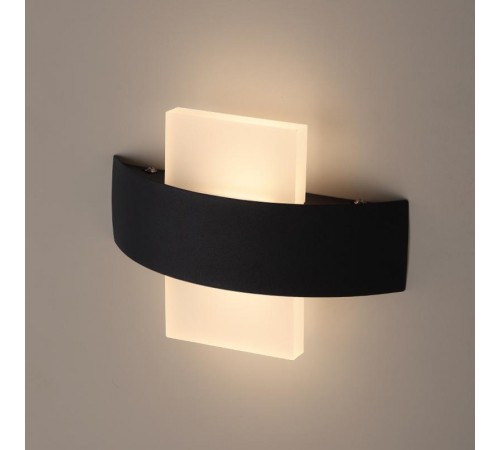 Декоративная подсветка светодиодная WL7 WH+BK 6Вт IP 54 белый/черный  Б0034605  ЭРА