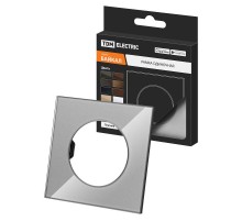 Рамка одиночная платина, стекло, "Байкал"   SQ1819-0302  TDM