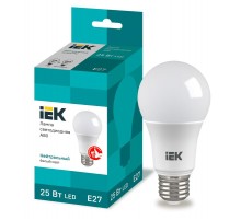 Лампа светодиодная LED A80 груша 25Вт 230В 4000К E27  LLE-A80-25-230-40-E27  IEK