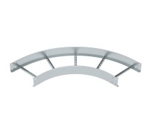 Угловая секция 90° лестничного лотка 110х400 мм R=500 мм (LB 90 1140 R5 FS)  6217686  OBO Bettermann