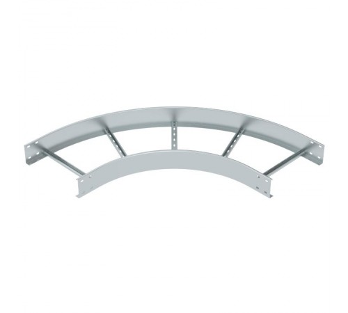Угловая секция 90° лестничного лотка 110х400 мм R=500 мм (LB 90 1140 R5 FS)  6217686  OBO Bettermann