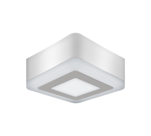 Светильник светодиодный Backlight накладной BL221 Квадрат. Акрил, 3+3W, 4000K, 105*105,  BL221  Gauss