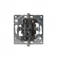 Механизм розетки IMPRESSIVO DoubleSchuko серый  302E.01C  ABB