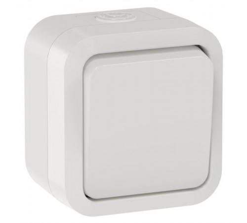 TORS Выключ. двухполюсный однокл. 10А IP55 TS311 белый  TS-V16-0-10-55-K01  IEK