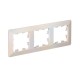 AtlasDesign Air Рамка 3-ая, Жемчуг / Дымчатый Белый  ATN220403  SE