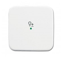 SRD-1-214 Клавиша одинарная free@home, светорегулятор, Reflex, альпийский белый6220-0-0191 ABB