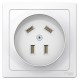 Blanca Белый С/У Розетка силовая 3Р+N, 32А, 400В  BLNSR003241  SE