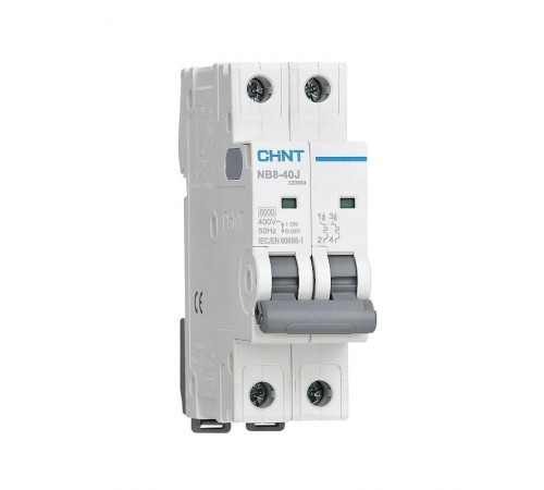 Выключатель автоматический  NB8-40J 2P 4А 6кА х-ка C (R)  320686  CHINT