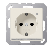 SCHUKO-розетка с LED подсветкой A1520-OLNW Jung