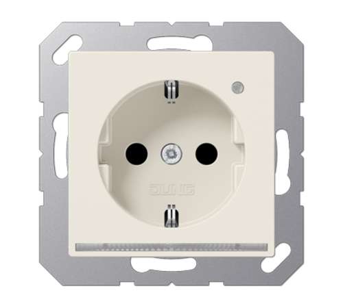 SCHUKO-розетка с LED подсветкой A1520-OLNW Jung