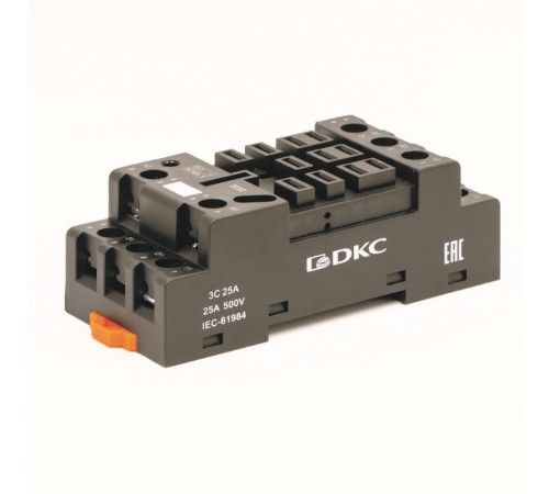 Базовый пассивный элемент для установки одиночных реле, до 230 В АС \ DC  IR-B3-SC  DKC