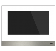H8236-4W ABB-IPtouch 7, LAN+WiFi+HA+App+Cripto, белый, c индукционной петлёй, монтаж на поверхность и в нишу, нижняя сменная планка  2TMA130050W0065 