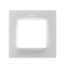 Рамка 1-постовая Simon белый матовый S82 Concept  8200617-090  Simon