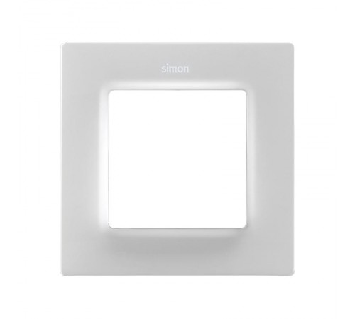 Рамка 1-постовая Simon белый матовый S82 Concept  8200617-090  Simon