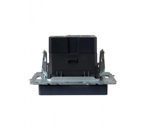 BRITE Розетка USB A+A 3,1А РЮ10-1-БрМ маренго  BR-U21-D31-K35  IEK