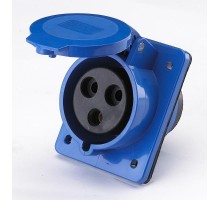 Розетка для скрытой проводки 423 2Р+РЕ 32А 220В IP4  26053DEK  DEKraft