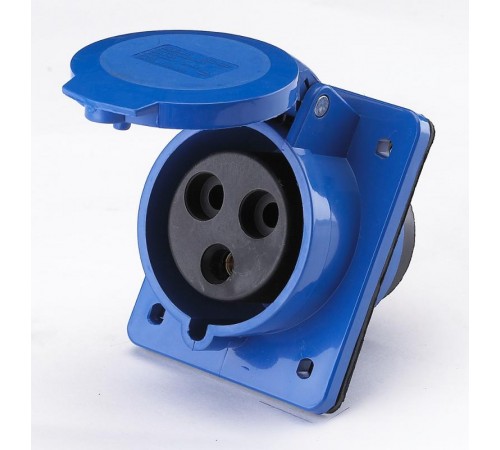 Розетка для скрытой проводки 423 2Р+РЕ 32А 220В IP4  26053DEK  DEKraft