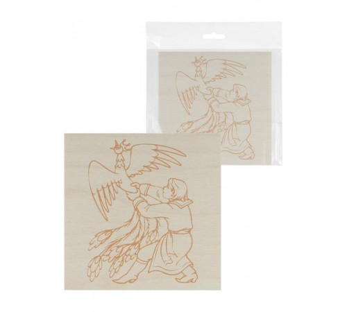 Набор досок для выжигания "Сказки", 150х150 мм, 5 шт., пакет,  SQ1025-1203  TDM