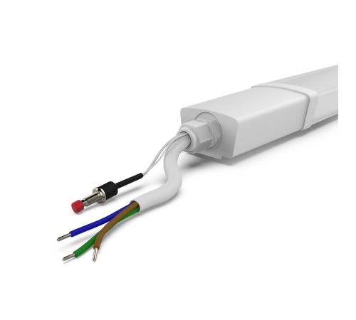 Светильник LED  IP65 1035*39*31,5мм 18Вт 1800lm 6500К ULTRACOMPACT линейный матовый с БАП 90 мин 1/20  143424318A  Gauss