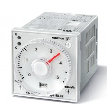 Таймер мультифункциональный (AI, DI, GI, SW, BE, CE, DE), функции SET, RESET; монтаж на панель или в розетку  880202300002PAS  Finder