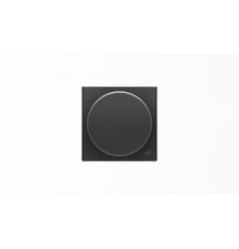 Накладка с поворотной ручкой для механизма поворотного светорегулятора, серия SKY, цвет чёрный барх.2CLA856020A1501 ABB