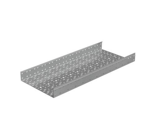 Лоток перф. 100х500х1,5 L2000 мм "Стандарт ПЛЮС" INOX304  LPEplus100-500-1.5-2000 INOX304  КМ-Профиль