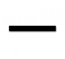 6349-825-101-500 Планка нижняя priOn, черное стекло  6310-0-0154  2CKA006310A0154  ABB