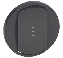 Celiane Графит Клавиша одинарная для выключателя/переключателя с подсветкой  067903  Legrand