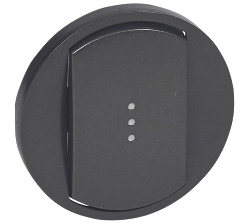 Celiane Графит Клавиша одинарная для выключателя/переключателя с подсветкой  067903  Legrand