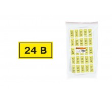 Символ "24В" 15х50мм   SQ0817-0003  TDM