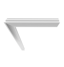 светильник Universal-Line L-поворот правый/левый встр. 365*365*69мм 15Вт 4000К IP40 металлик  V1-A1-70469-10000-4001540  VARTON