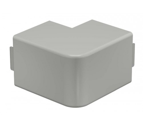 Крышка внешнего угла кабельного канала WDK 60x60 мм (ПВХ,серый) (WDK HA60060GR)  6022073  OBO Bettermann
