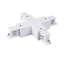 Коннектор X-образный для трехфазного шинопровода TRC-1-3-X-WH (белый)  a039501  Elektrostandard