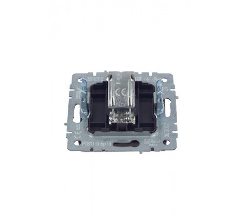 BRITE Розетка TV оконечная РТВ11-0-БрТБ темная бронза   BR-A10-O-K45  IEK