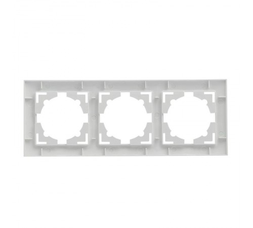 Валенсия рамка 3-местная белая EKF PROxima   EWM-G-303-10   EKF