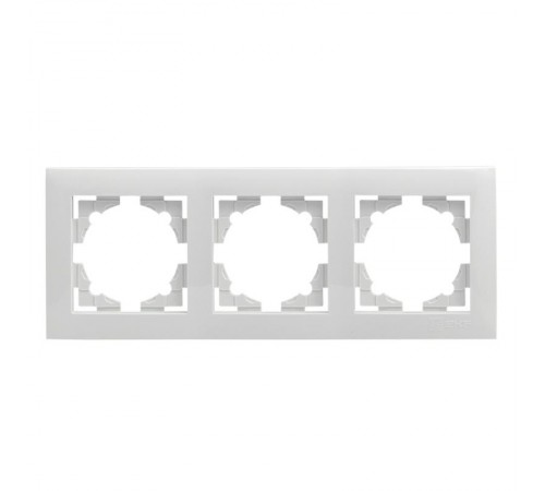 Валенсия рамка 3-местная белая EKF PROxima   EWM-G-303-10   EKF