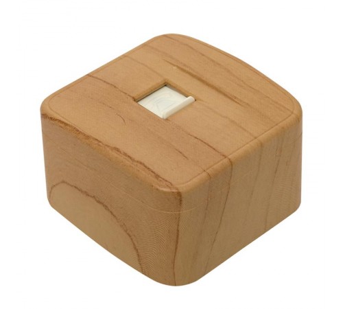 Розетка Phone 1-местная ОП Минск светлое дерево EKF  EGT01-034-30  EKF