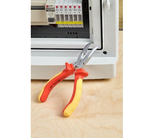 Длинногубцы изогнутые Expert 160 мм 1000В EKF PROximadgi-160-exp-inEKF