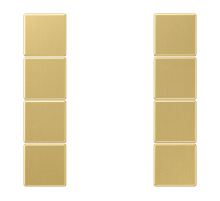 комплект накладок 4гр классик  ME2504TSAC  Jung