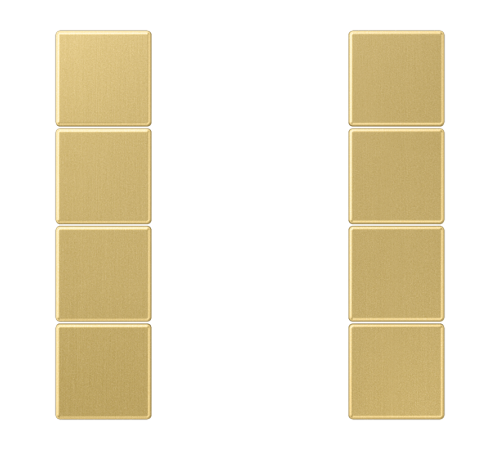 комплект накладок 4гр классик  ME2504TSAC  Jung
