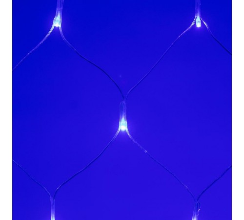 Светодиодная гирлянда ARD-NETLIGHT-HOME-1500x1500-CLEAR-150LED Blue (230V, 12W)  024672  Arlight