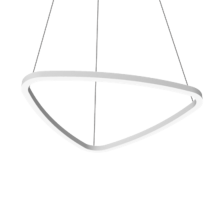 Светодиодный светильник Enso A 1100х1040х40 мм 49 Вт 4000 K подвесной RAL9003 белый матовый с рассеивателем опал  V1-R0-0A524-30000-2004940  VARTON