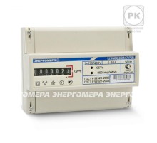 Счетчик электроэнергии трехфазный однотарифный Энергомера ЦЭ6803В 1 230В 10-100А 3ф.4пр. М7 Р31 МЕХ на DIN-рейку   101003001013145  Энергомера