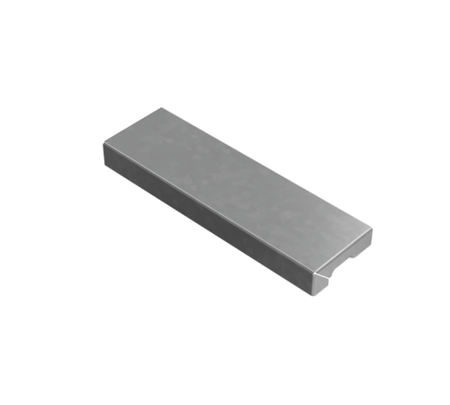 Переходник по высоте 80-100х200 мм "ПЛЮС" INOX304  PDHplus80-100-200 INOX304  КМ - профиль