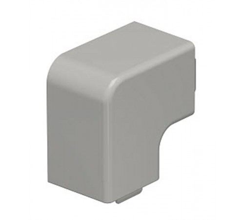 Крышка плоского угла кабельного канала WDK 30x30 мм (ПВХ,серый) (WDK HF30030GR)  6158641  OBO Bettermann