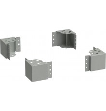 ITK by ZPAS Уголок цоколя h=100мм сер. (4шт/компл) РФ  ZP-BC35-B0-01-R  ITK