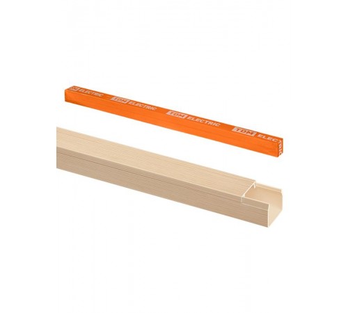 Кабель-канал 16х16 (6 шт по 1 м) "ЭКО" 3D сосна (розн.упак.)  SQ0402-4303  TDM