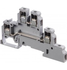 Клемма D4/6.LL винт для щитов 4мм.кв.  1SNA110442R2500  TE